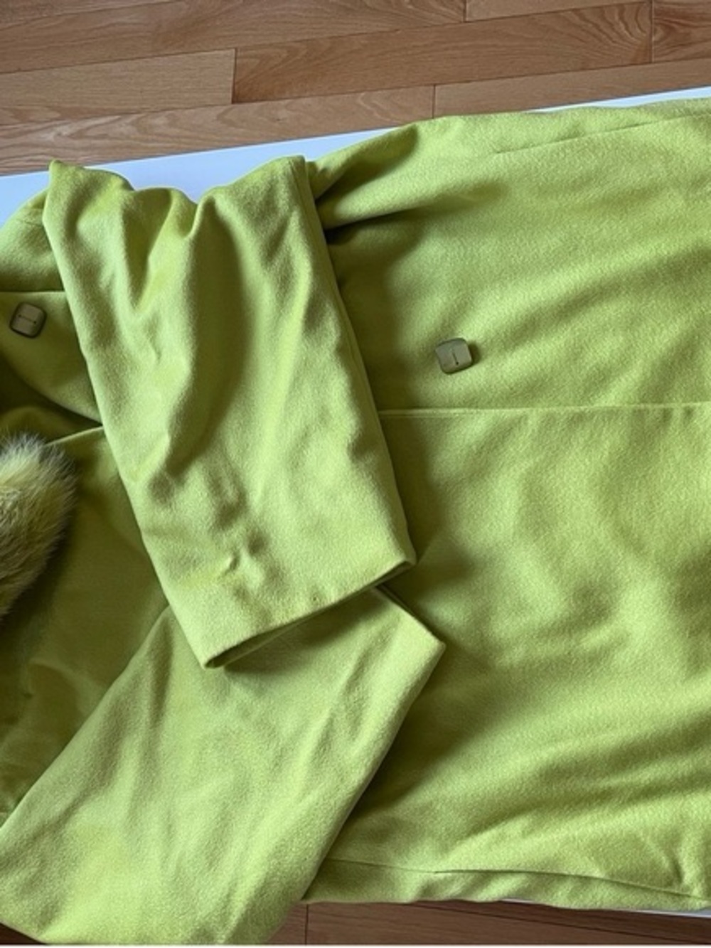 Gianfranco Ferre Coat with Fur Trim